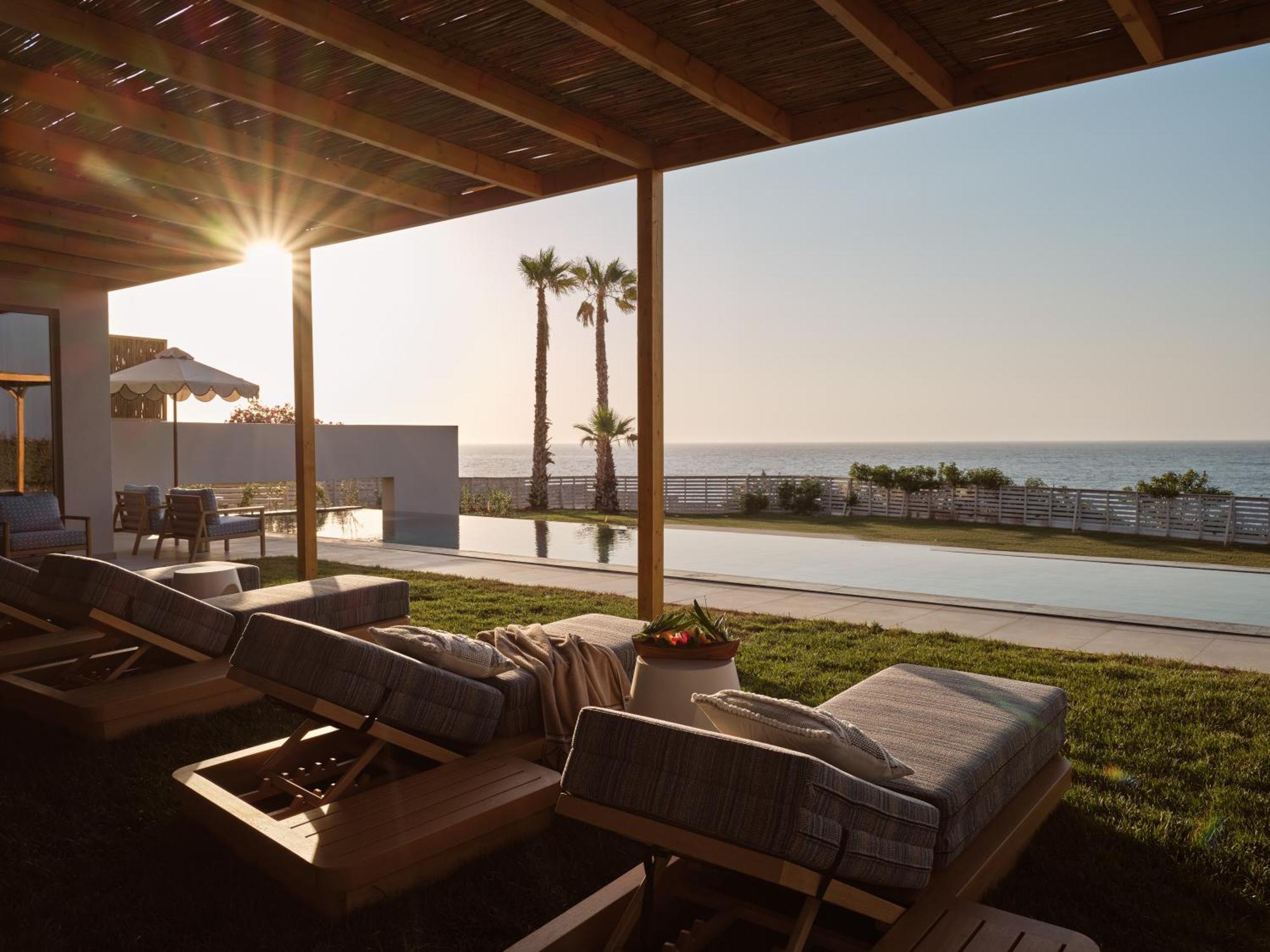 The Royal Blue A Luxury Beach Resort (Adults Only) Pánormos Zewnętrze zdjęcie