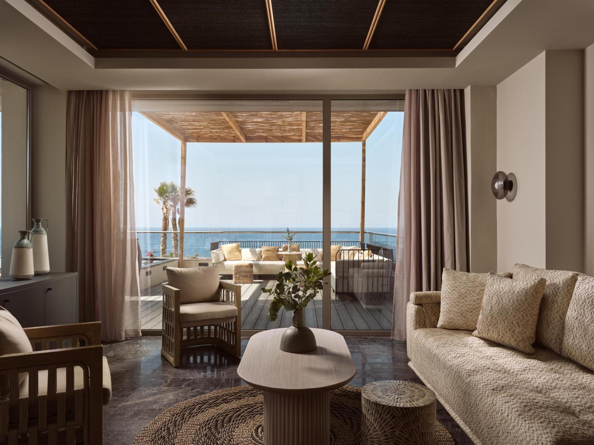 The Royal Blue A Luxury Beach Resort (Adults Only) Pánormos Zewnętrze zdjęcie