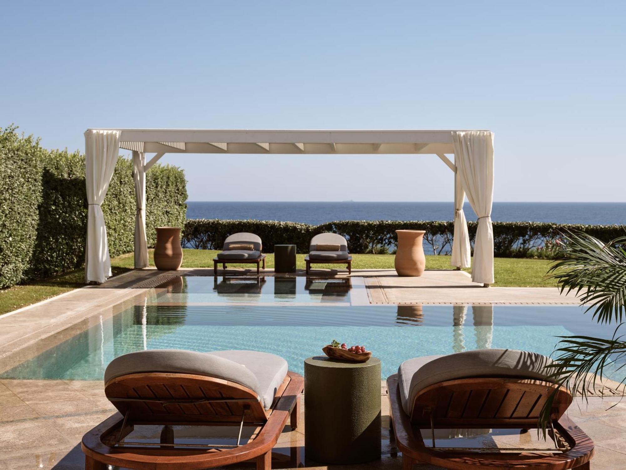 The Royal Blue A Luxury Beach Resort (Adults Only) Pánormos Zewnętrze zdjęcie